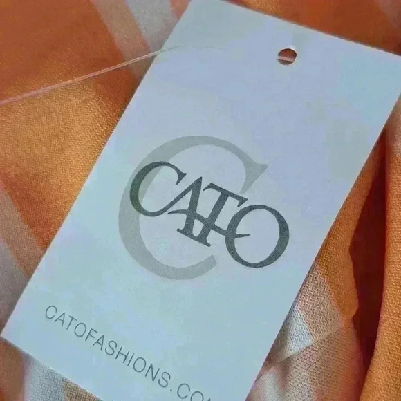 Cato Spring Bloom Short Sleeve Tunic Top - Picture 7 of 7